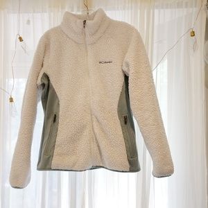 Columbia Full Zip Fleece Fuzzy Jacket